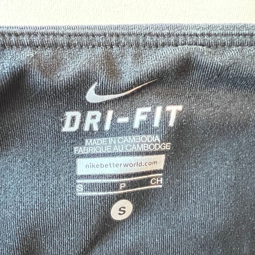 Nike‎ Running Dri Fit Women's Workout Active Capri Leggings size small - Picture 3 of 9